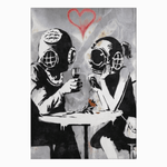 Tableau Banksy Couple