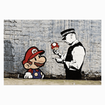 Tableau Banksy Mario