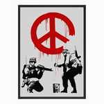 Tableau Banksy Peace