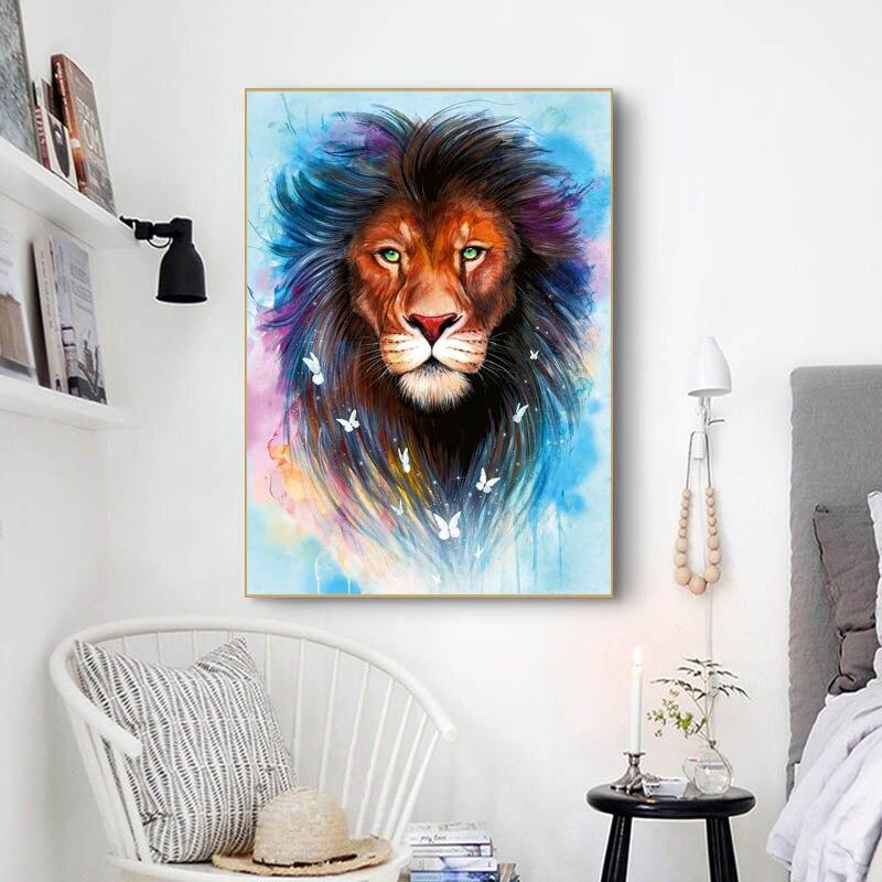 Tableau Déco Lion