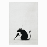 Tableau Le Rat de Banksy