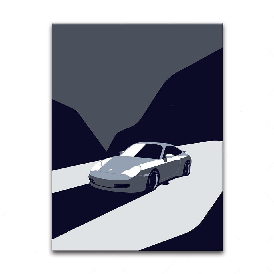 Tableau Porsche 996 Gris