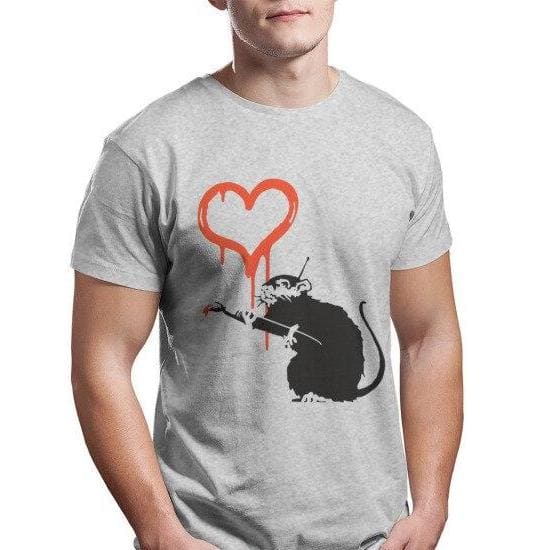 Tee Shirt Banksy Rat