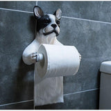 Porte Papier WC Bulldog Francais