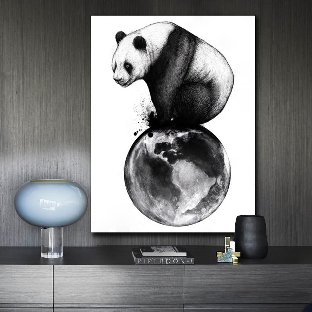 Tableau Panda Planète