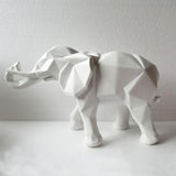 Statue Elephant Blanc
