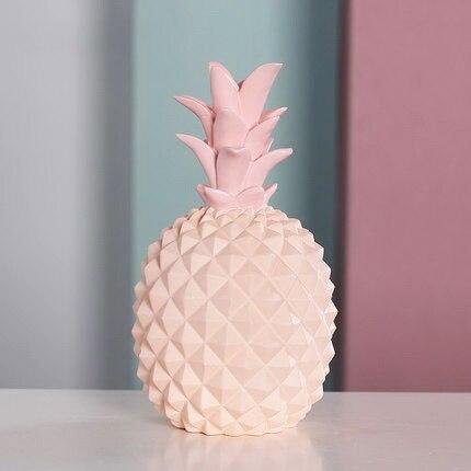 Statue Ananas Rose