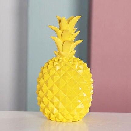 Statue Ananas Jaune