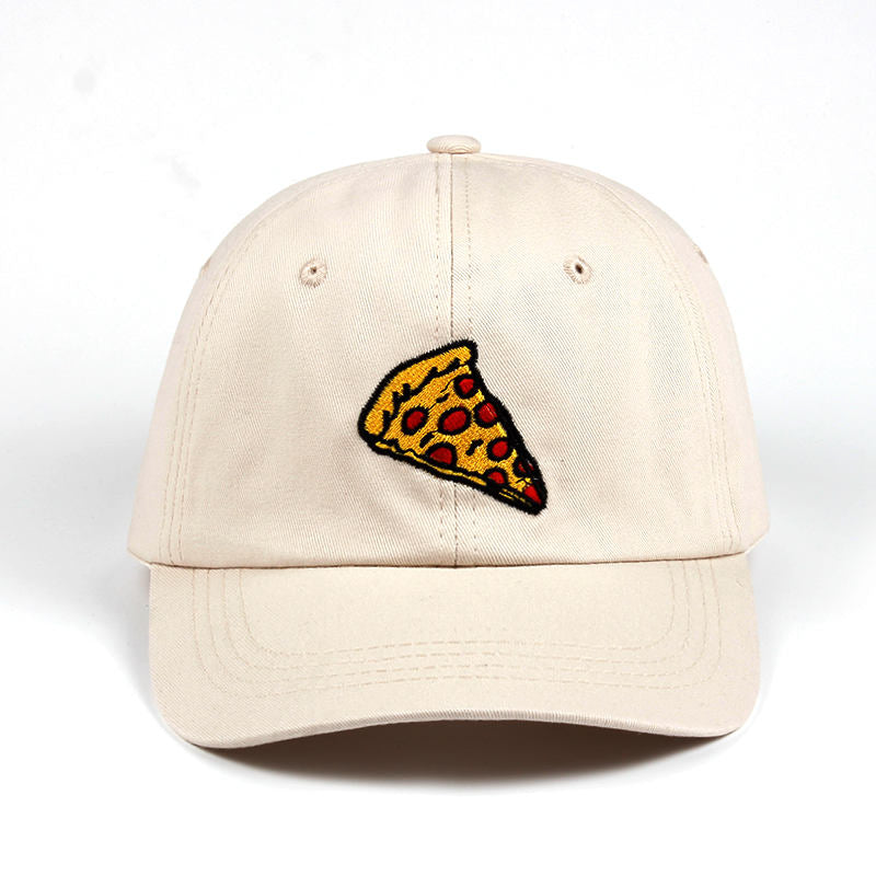 Casquette Pizza Beige