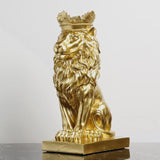 Statue Lion Or