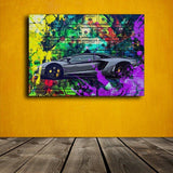 Tableau Street Art Lamborghini