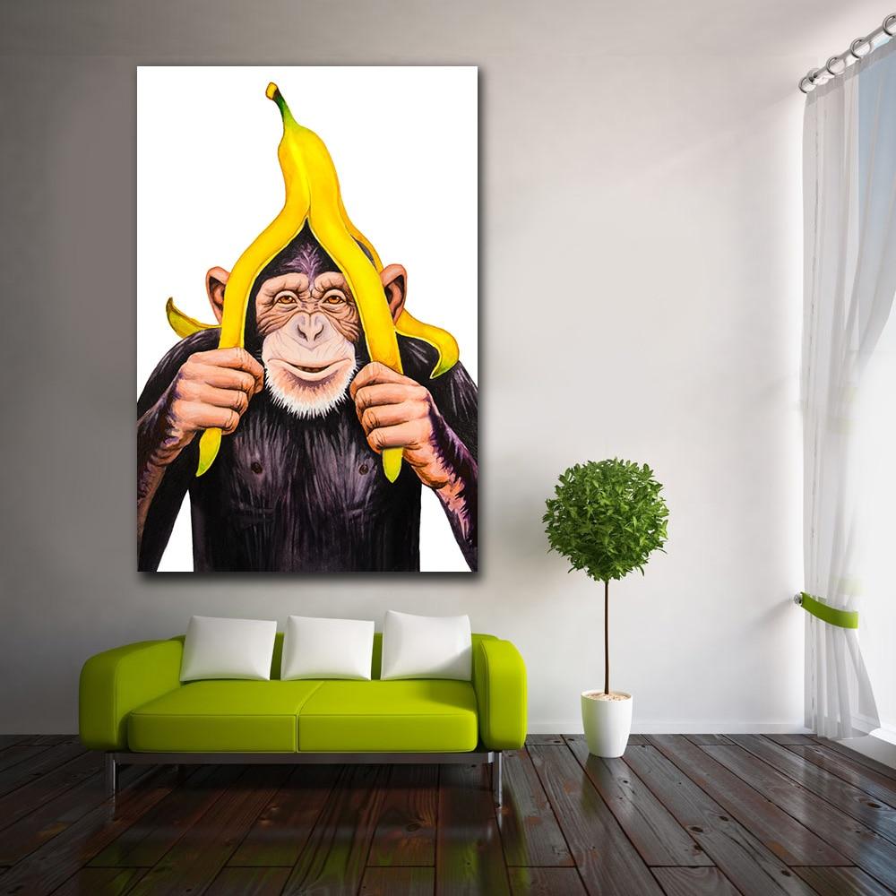 Tableau Singe Banane