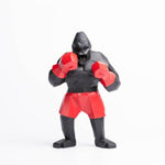 Statue Gorille Boxe Noire