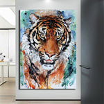 Tableau Tigre Peinture
