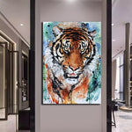 Toile Tigre Peinture
