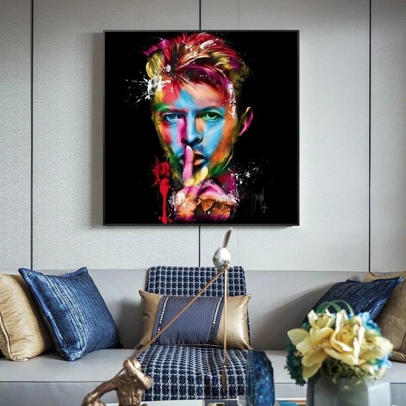 Peinture David Bowie