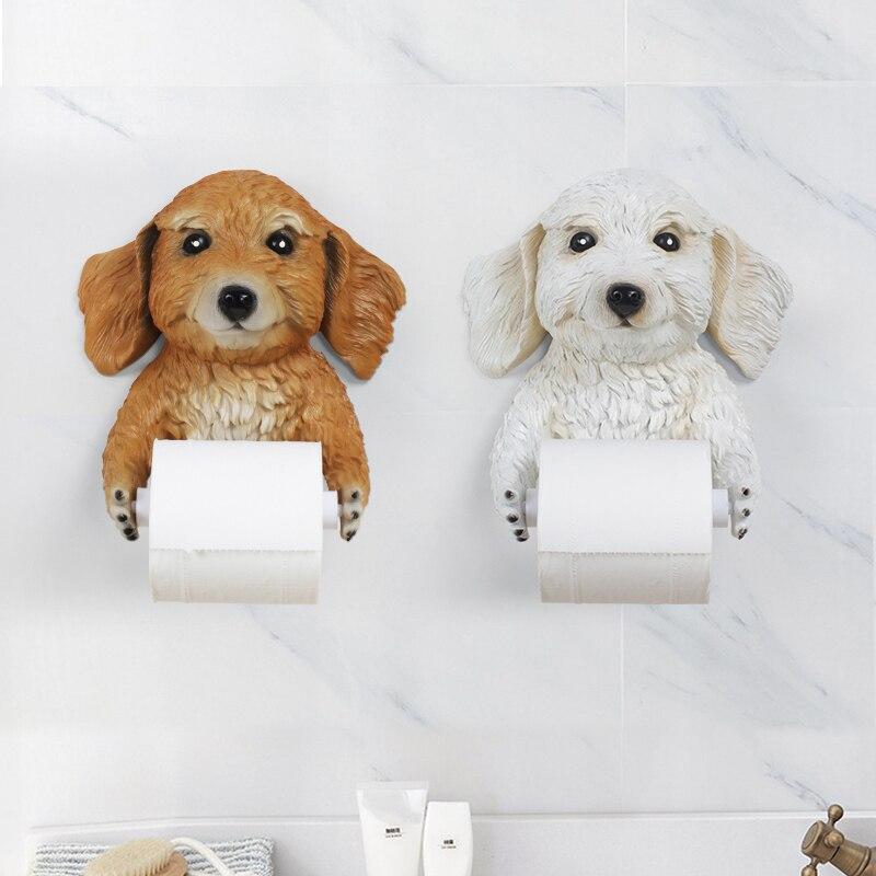 Portes Papier Toilette Caniche