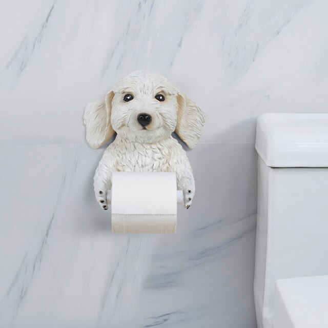 Porte Papier WC Caniche