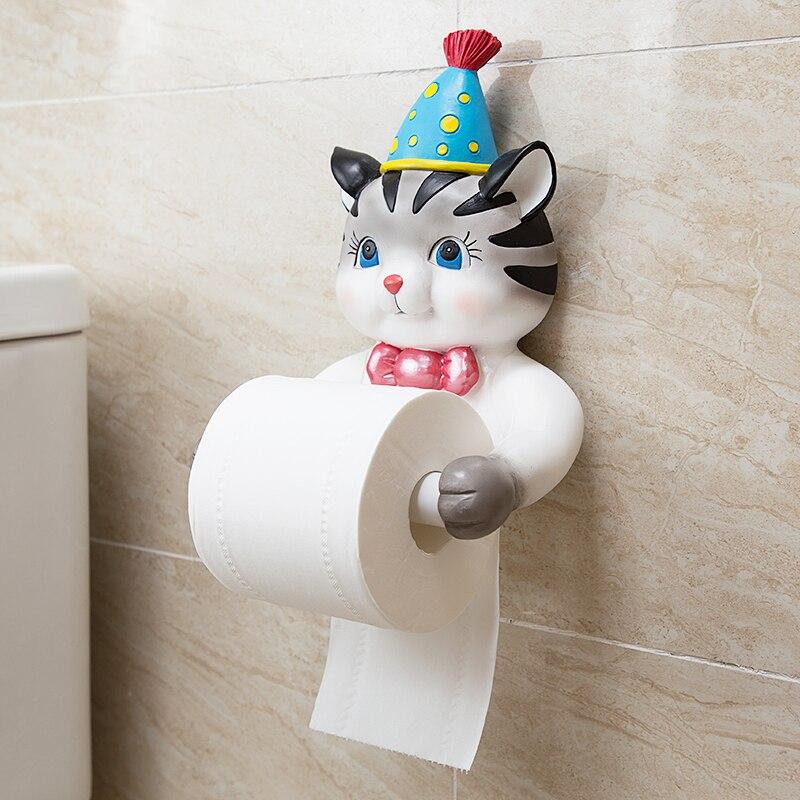 Porte Papier WC Chat Anniversaire