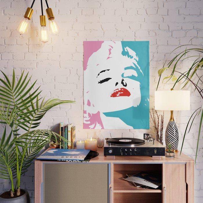 Tableau Marilyn Monroe Couleur