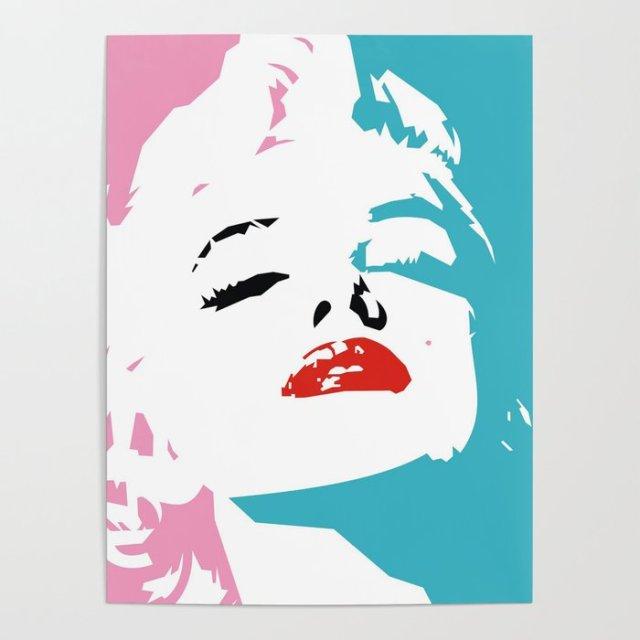 Marilyn Monroe Couleur