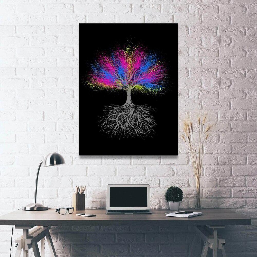 Tableau Arbre Coloré