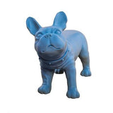 Statue Bouledogue Design Bleu