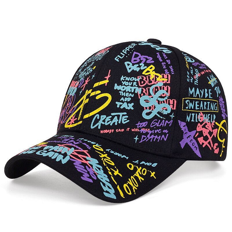 Casquette Graffiti Noir