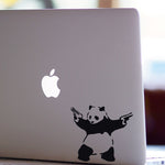 Sticker Street Art Panda