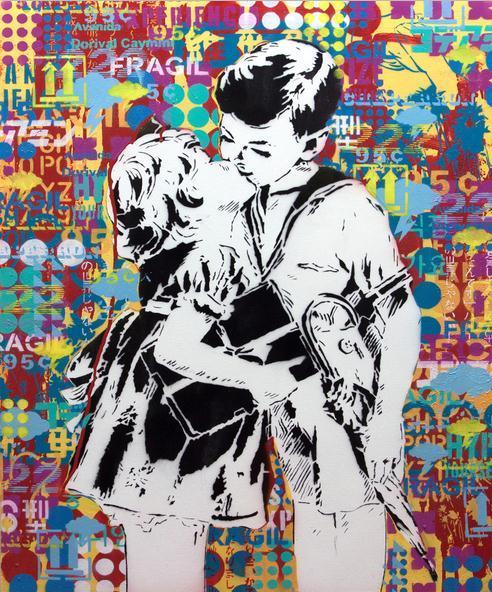 Tableau Amoureux | Street Art Galerie