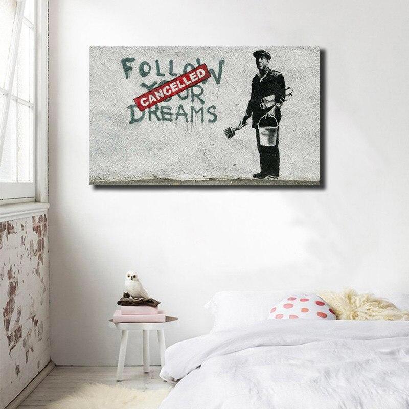 Tableau Street Art | Follow Your Dreams